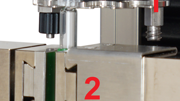 ISO 11040-4 Annex G3 Luer-lock adapter kraag trekweerstand
