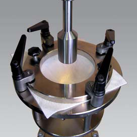 DIN EN ISO 12236 Static puncture test - manual fixture