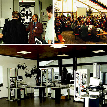 Primera edición de testXpo en Zwick, el año 1992