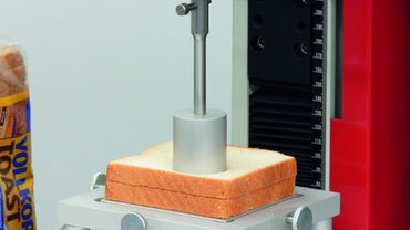 特殊压头 – 根据AACC开花硬度标准测定面包的强度