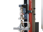 Zkušební stroj zwickiLine s přípravky pro stanovení interlamelární pevnosti ve smyku ILSS podle ASTM D2344, EN 2563, ISO 14130, EN 2377